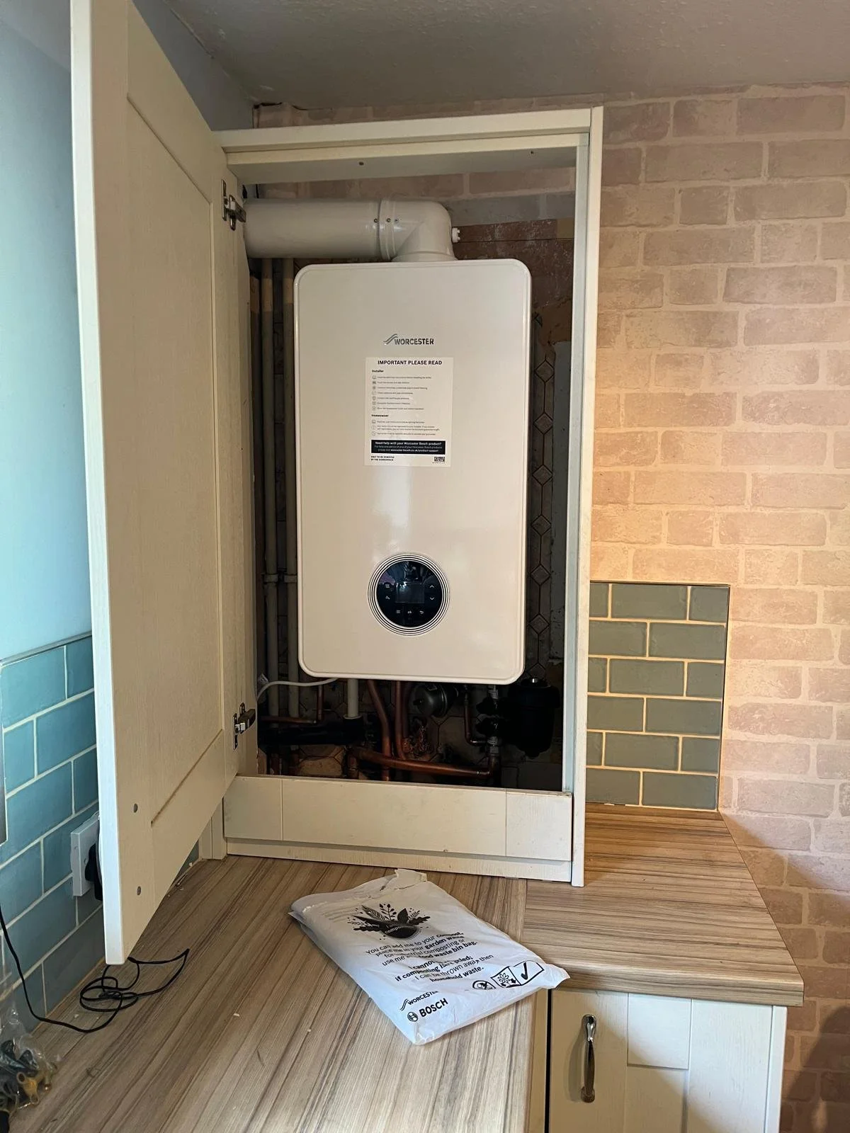 Keygas engineer at work