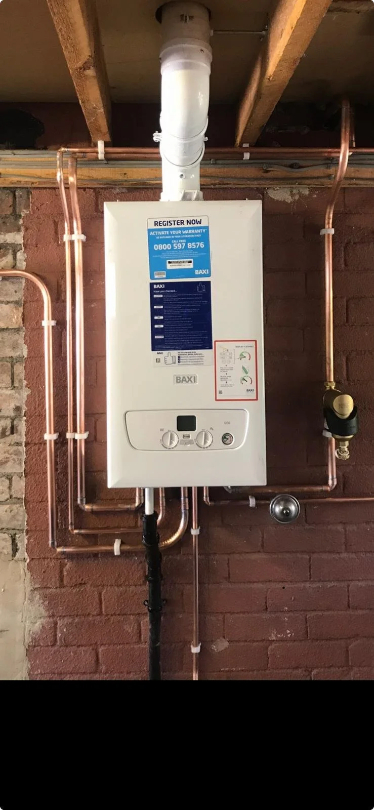 A Baxi 830 installed in Handsworth, Sheffield